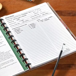 Levenger Letter Notebooks*Master Class How to Write a Cookbook Circa Workbook