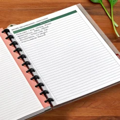 Levenger Letter Notebooks*Master Class How to Write a Cookbook Circa Workbook