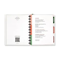 Levenger Letter Notebooks*Master Class How to Write a Cookbook Circa Workbook