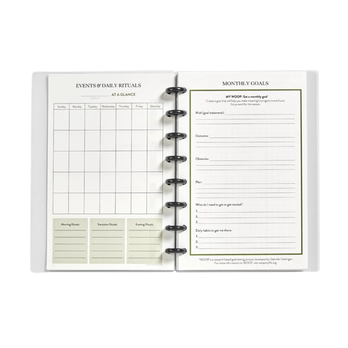 Levenger Junior Notebooks|Letter Notebooks*Master Class Master Your Life Circa Workbook
