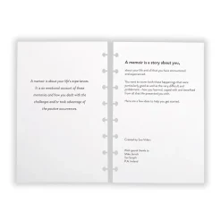 Levenger Junior Refills*Master Class Writing a Memoir Circa Refill