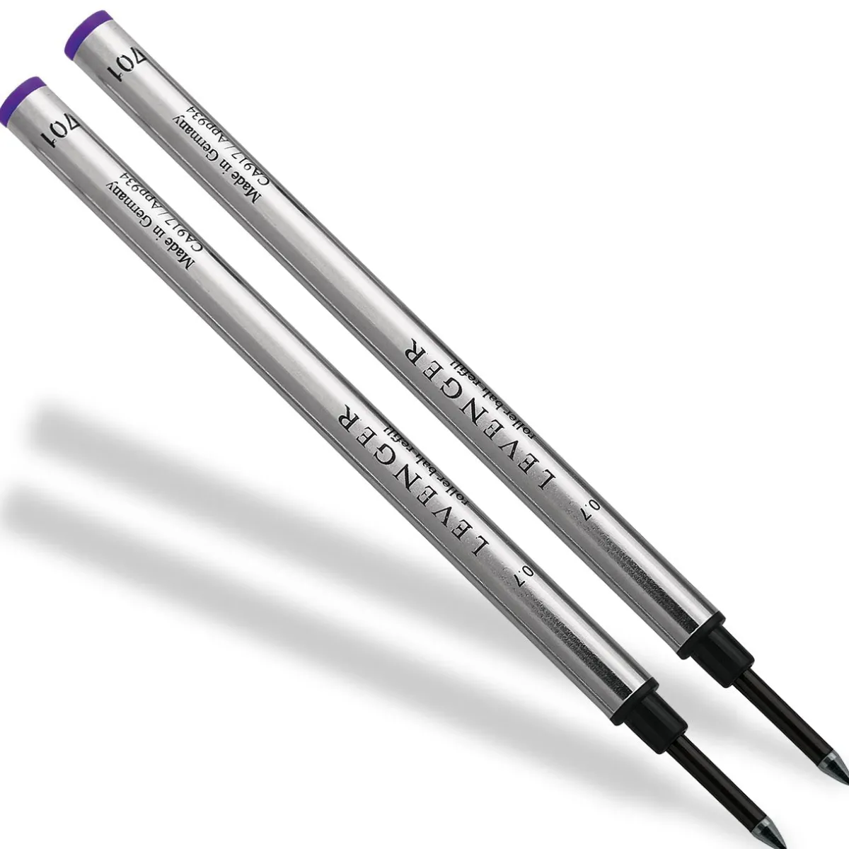 Levenger Levenger Inks & Refills|Rollerball Refills*Safety Ceramic Rollerball Refills (set of 2)