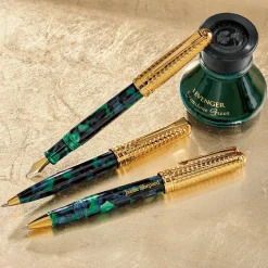 Levenger Levenger Pens|True Writers*Wintergreen Herringbone Pen