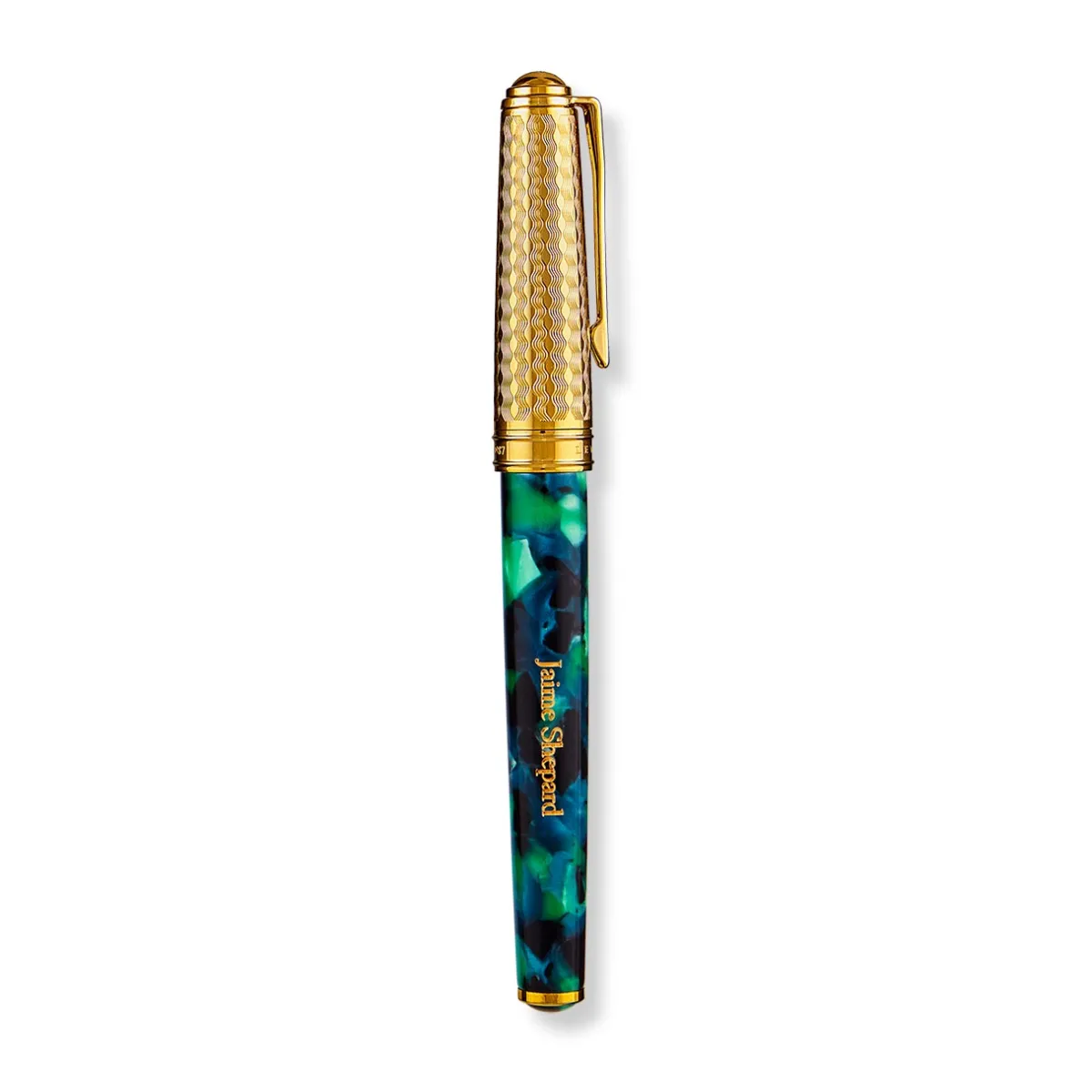 Levenger Levenger Pens|True Writers*Wintergreen Herringbone Pen