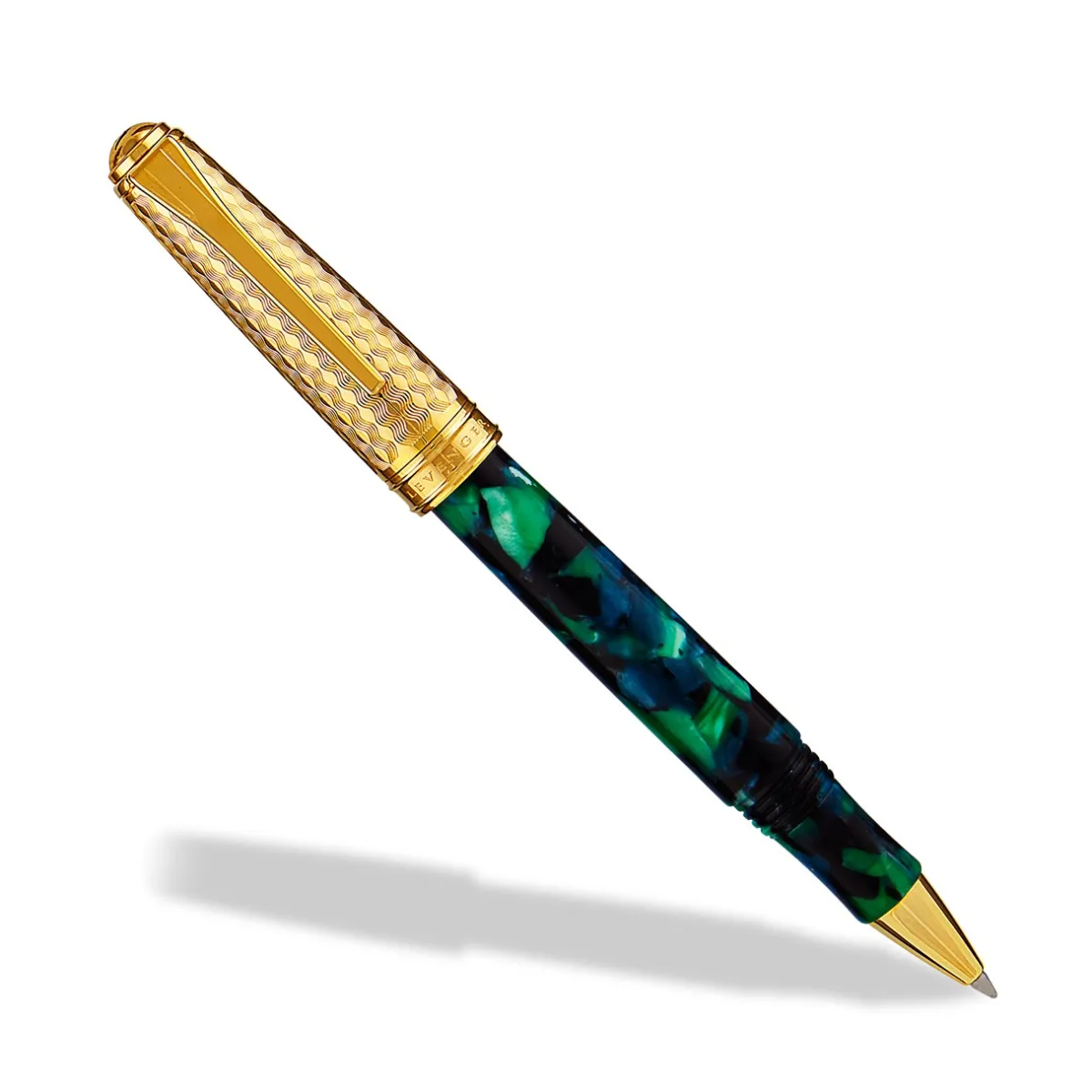 Levenger Levenger Pens|True Writers*Wintergreen Herringbone Pen
