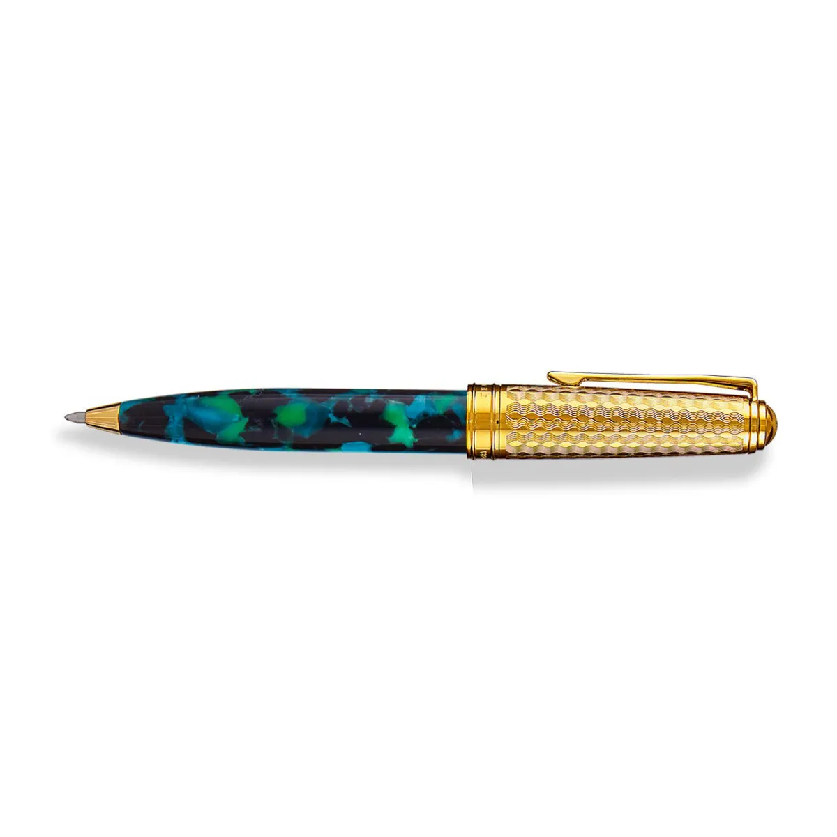 Levenger Levenger Pens|True Writers*Wintergreen Herringbone Pen