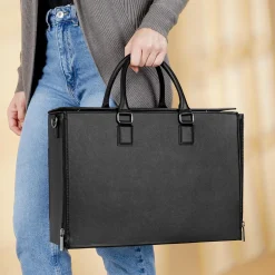 Levenger File Totes|Handbags & Totes*LevTex Portable Business In-A-Bag