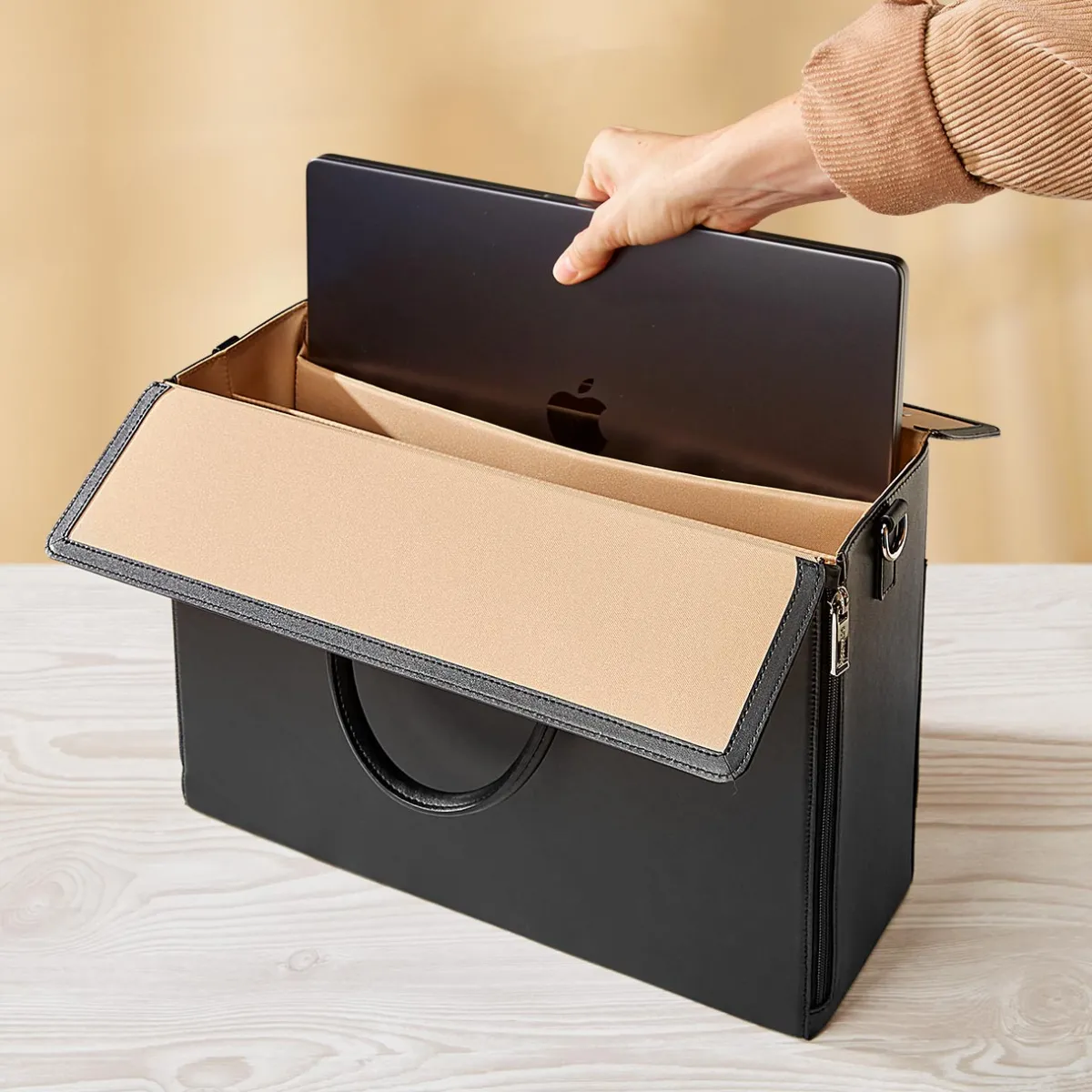 Levenger File Totes|Handbags & Totes*LevTex Portable Business In-A-Bag