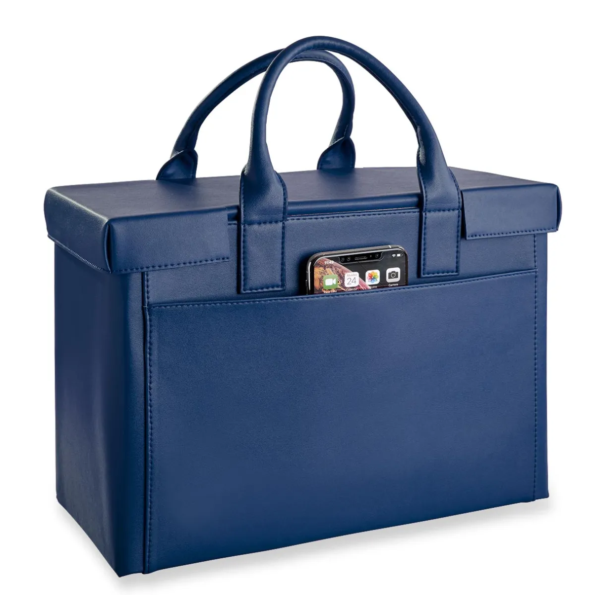 Levenger Filing & Folders|Filing & Folders*LevTex Portable File Tote with Lid