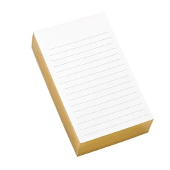 Levenger Premium Index Cards*Luxe 3 x 5 Ruled Note Cards (set of 100)