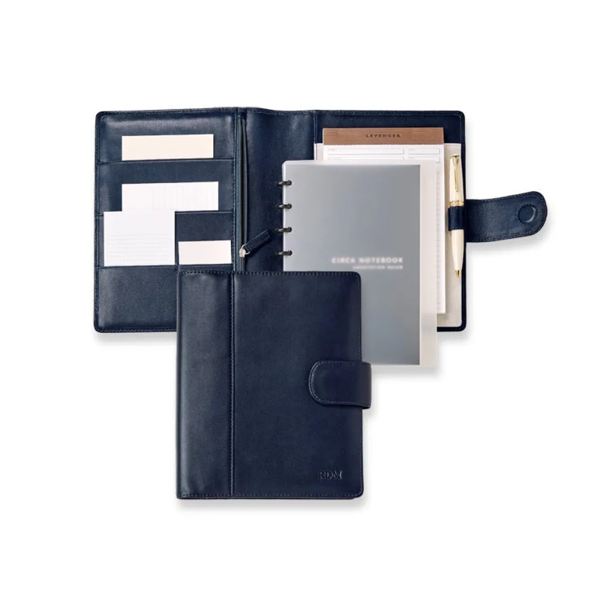 Levenger Padfolios*Luxe Midnight Softolio