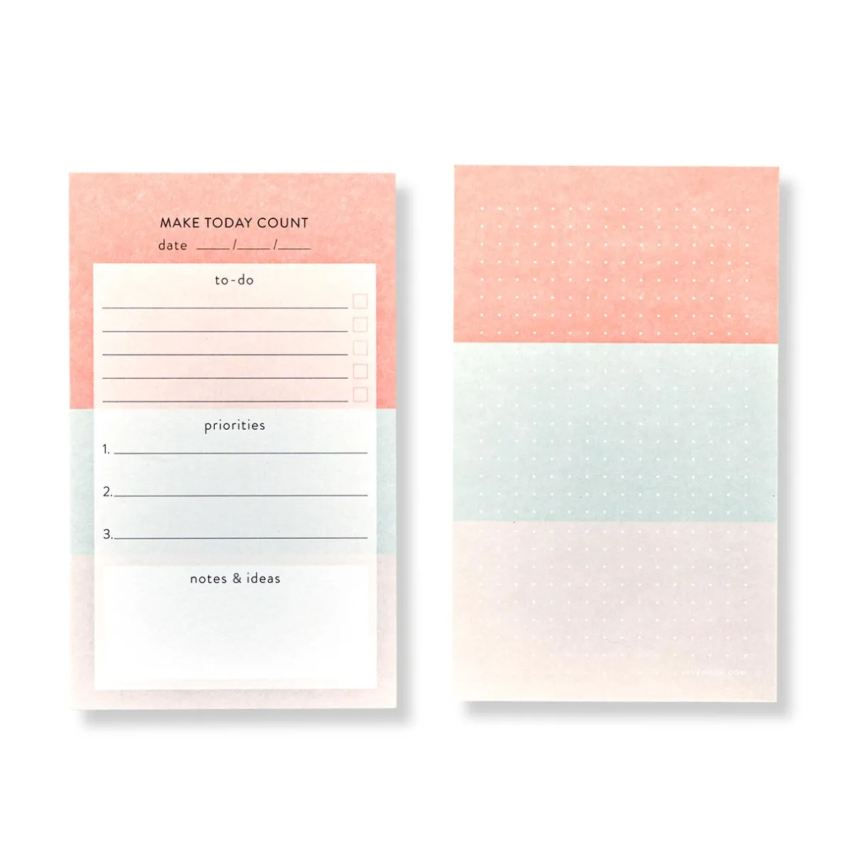 Levenger Desk Pad & Card Planners|Premium Index Cards*Make Today Count 3 x 5 Cards (set of 50)