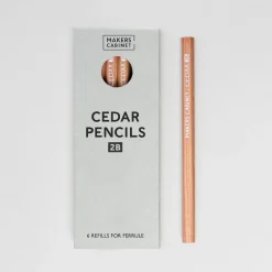 Levenger Pencils*Makers Cabinet Cedar Pencils (set of 6)