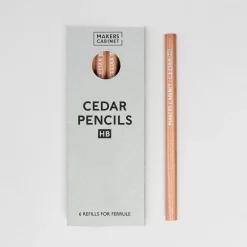 Levenger Pencils*Makers Cabinet Cedar Pencils (set of 6)