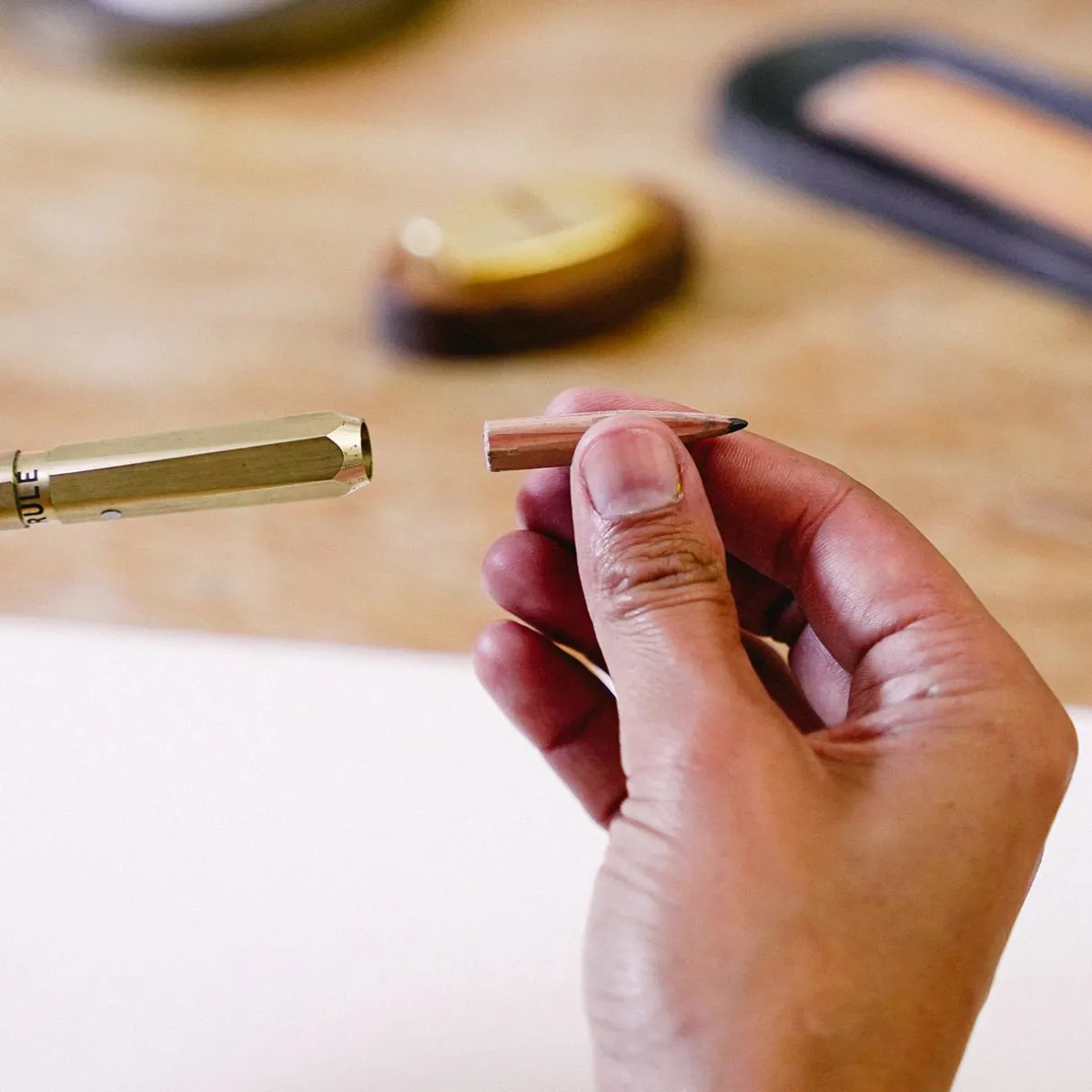 Levenger Pencils|Fine Art Supplies*Makers Cabinet Ferrule Pencil Extender