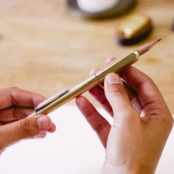 Levenger Pencils|Fine Art Supplies*Makers Cabinet Ferrule Pencil Extender