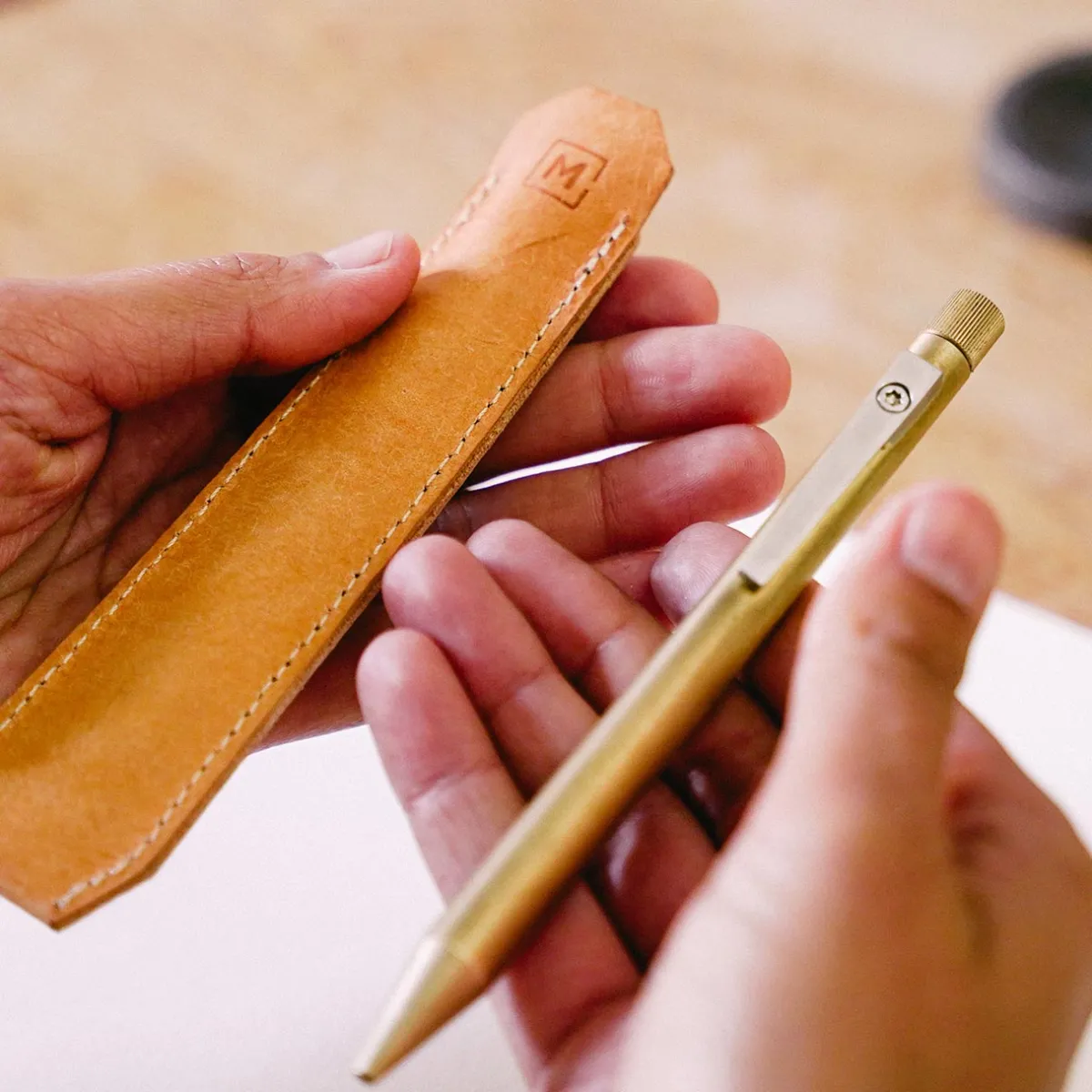 Levenger Pen Cases & Stands|Pen Cases & Stands*Makers Cabinet Lazlo or Ferrule Sheath