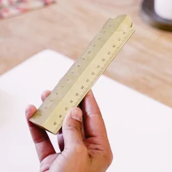 Levenger Ceo Picks*Makers Cabinet Stria Folding Ruler