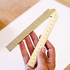 Levenger Ceo Picks*Makers Cabinet Stria Folding Ruler