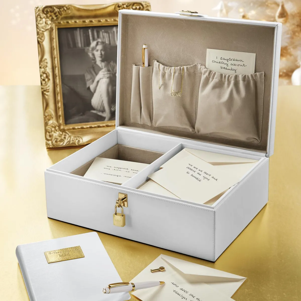 Levenger Journals & Notebooks*Marilyn Monroe Dream Keeper 5-Year Journal