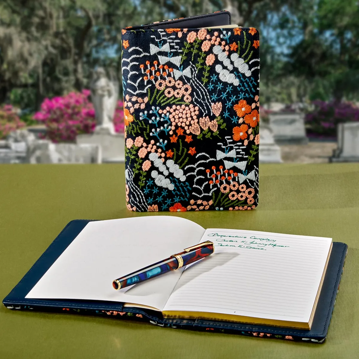 Levenger Journals & Notebooks*Midnight Garden Stanley Journal
