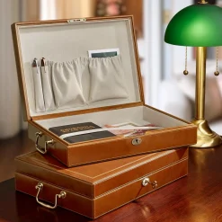 Levenger Decor|Workspace Organizers*Minister's Dispatch Desk Set
