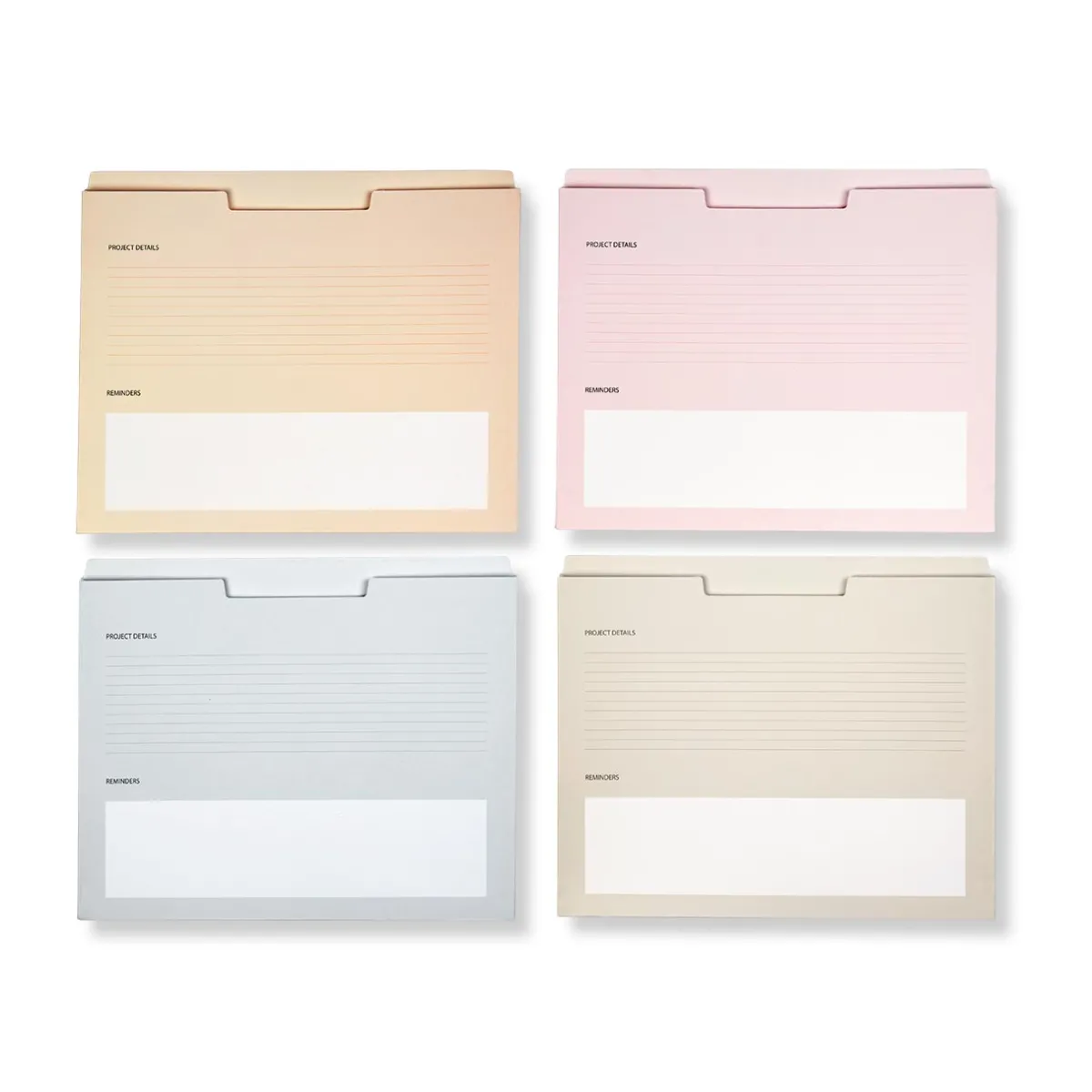 Levenger Filing & Folders|Filing & Folders*Modern File Smart Dossier (set of 8)