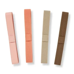 Levenger Bookmarks*Modern Notebook Belts (set of 4)