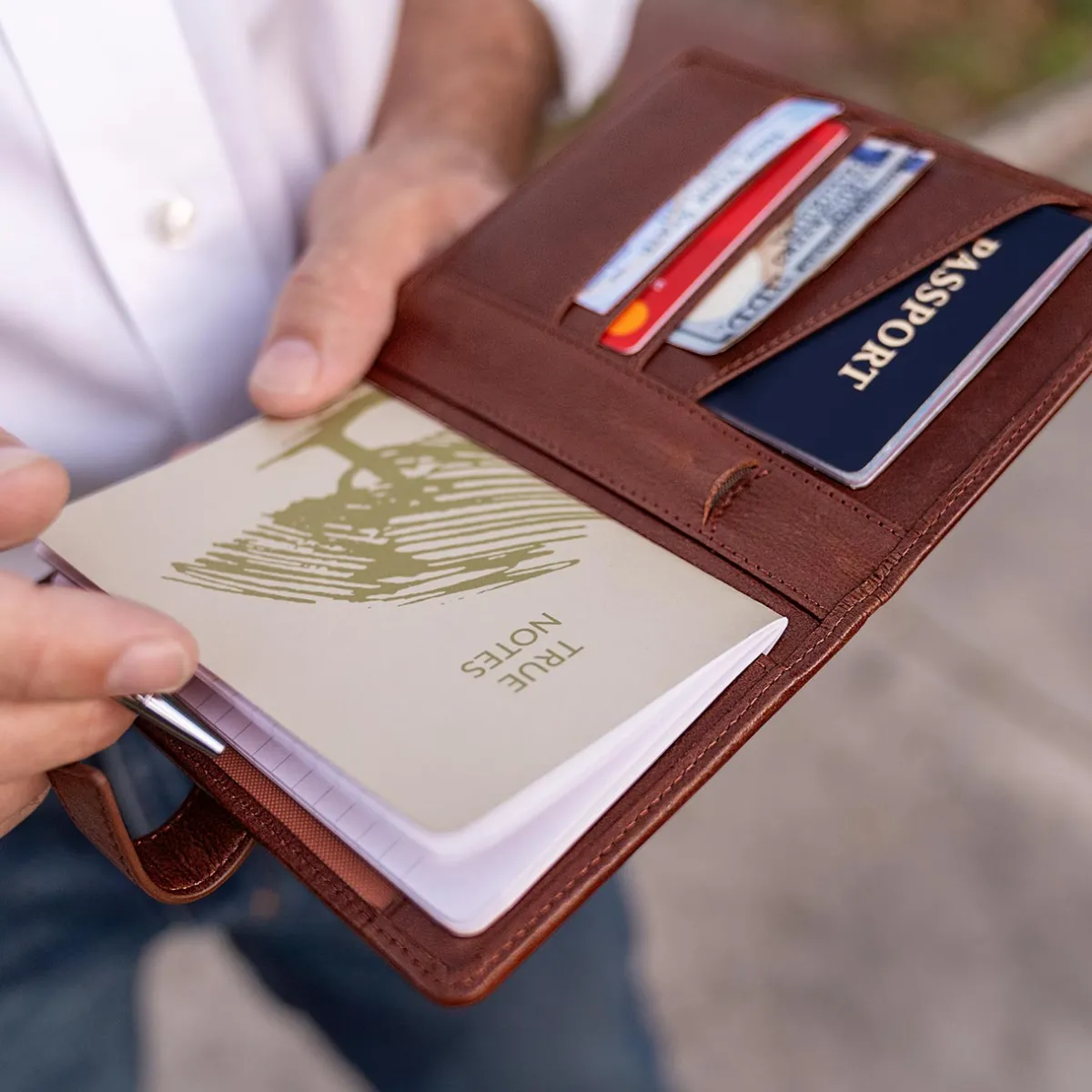 Levenger Journals & Notebooks|Padfolios*Montana True Notes Leather Folio