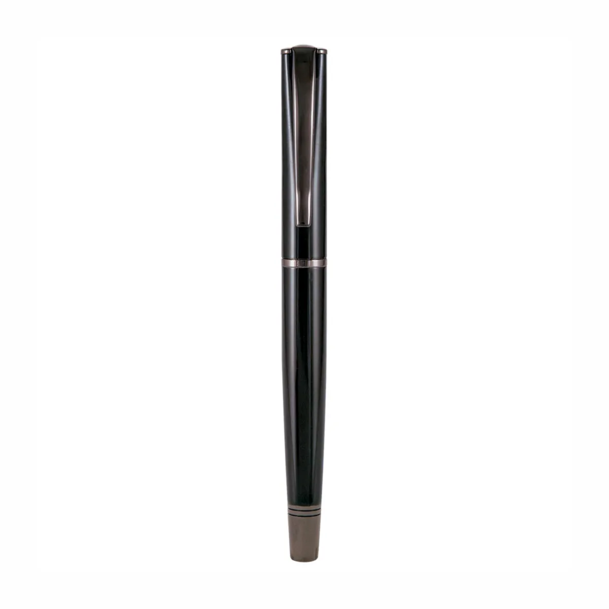 Levenger Fountain Pens|Monteverde*Monteverde Impressa Black Gunmetal Fountain Pen