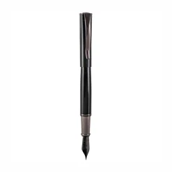 Levenger Fountain Pens|Monteverde*Monteverde Impressa Black Gunmetal Fountain Pen