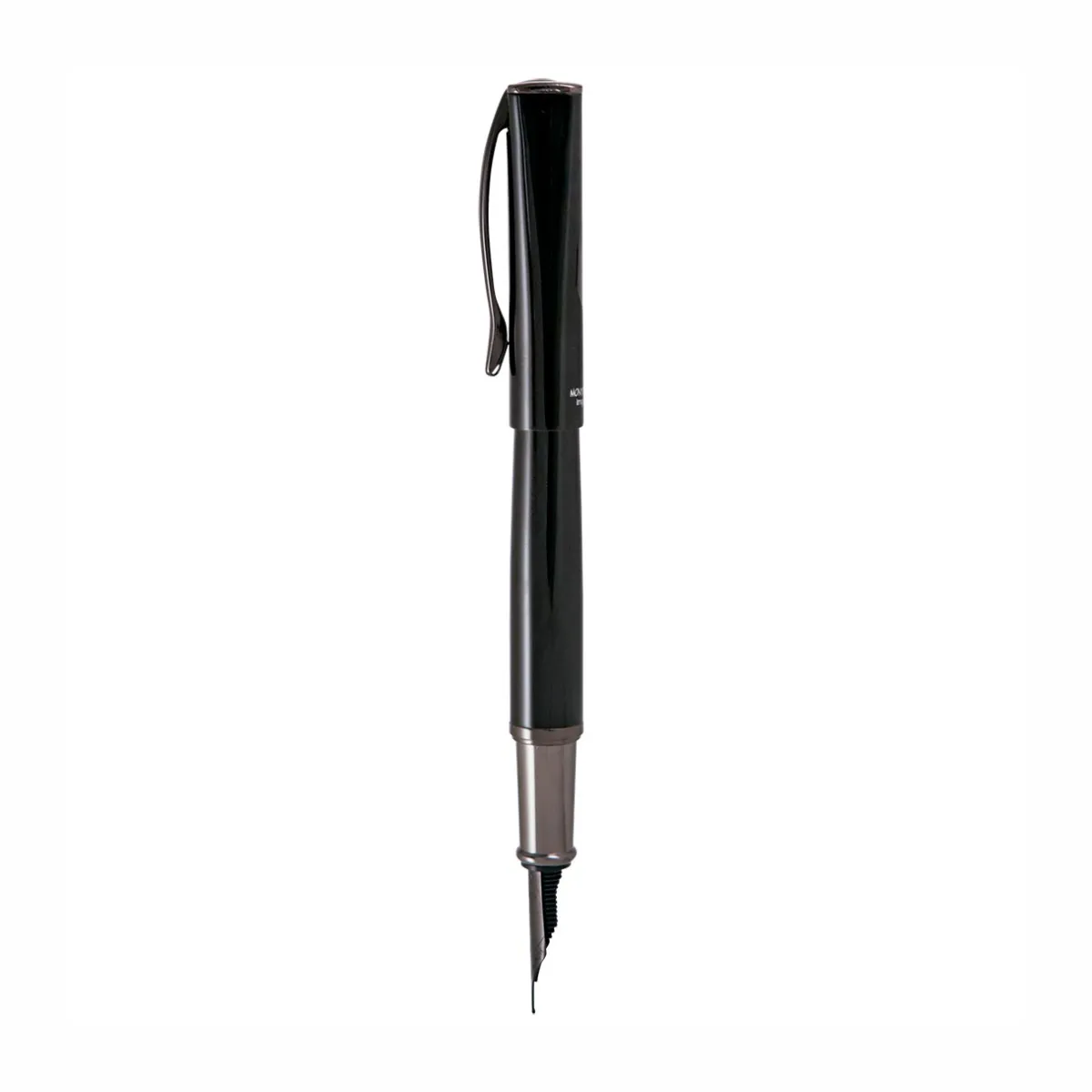 Levenger Fountain Pens|Monteverde*Monteverde Impressa Black Gunmetal Fountain Pen