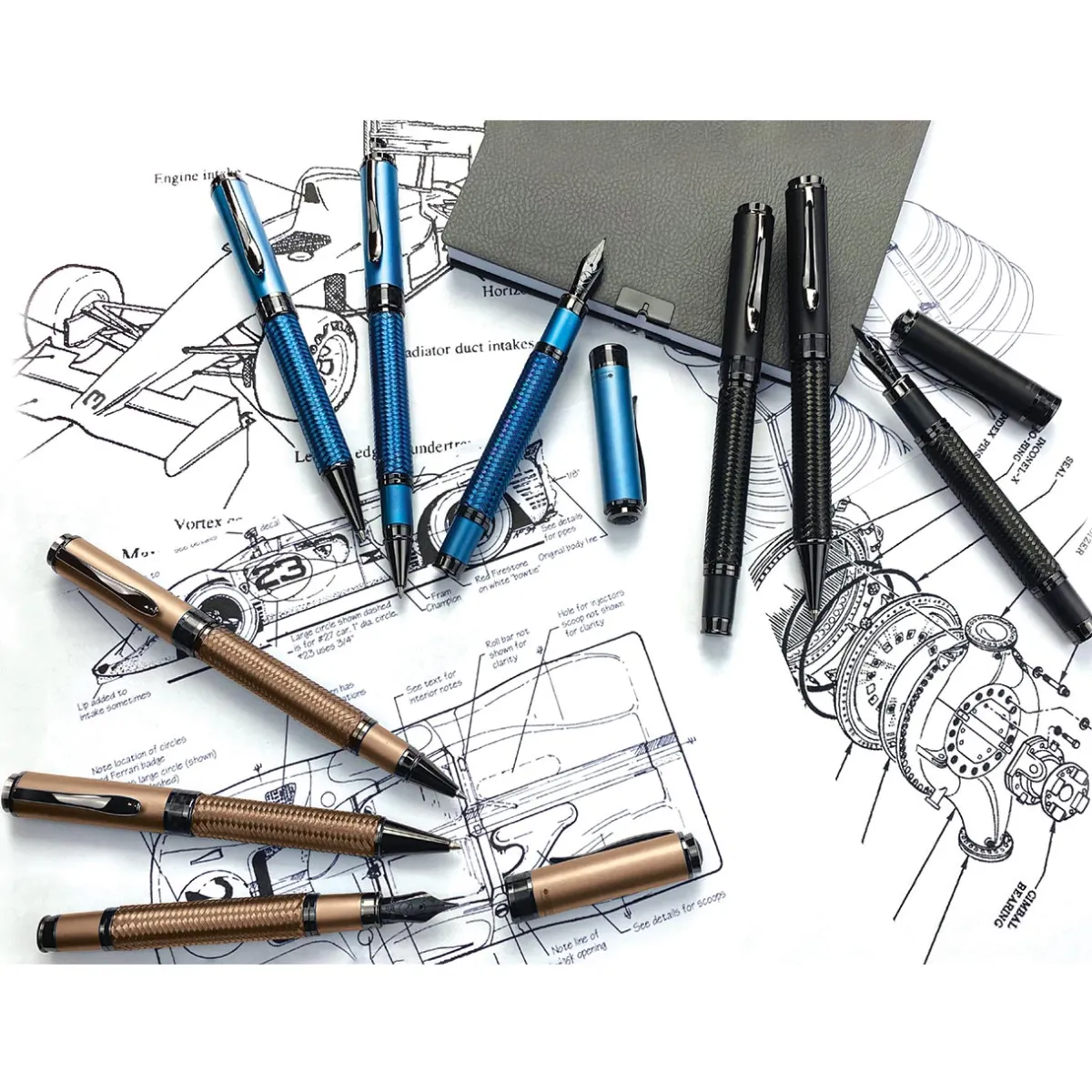 Levenger Ballpoint Pens|Rollerball Pens*Monteverde Innova Formula M Pen
