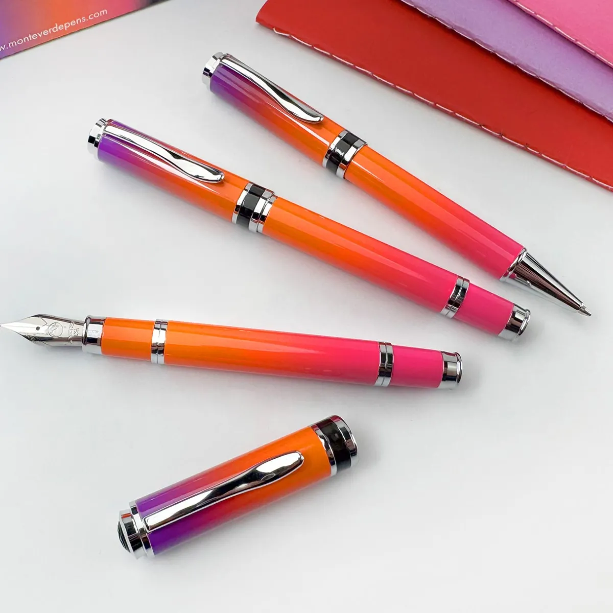 Levenger Ballpoint Pens|Rollerball Pens*Monteverde Innova Ombre Fusion Pen