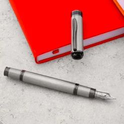 Levenger Fountain Pens|Monteverde*Monteverde Innova Titanium Fountain Pen