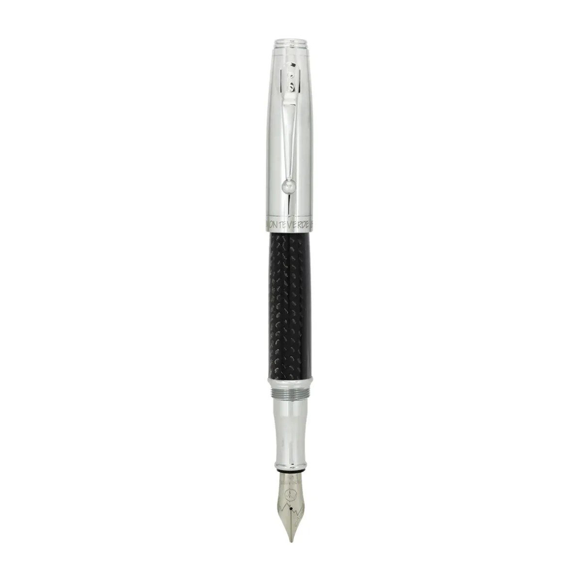 Levenger Fountain Pens|Monteverde*Monteverde Invincia Chrome Fountain Pen