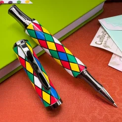 Levenger Ballpoint Pens|Rollerball Pens*Monteverde Regatta Harlequin Pen