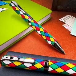 Levenger Ballpoint Pens|Rollerball Pens*Monteverde Regatta Harlequin Pen