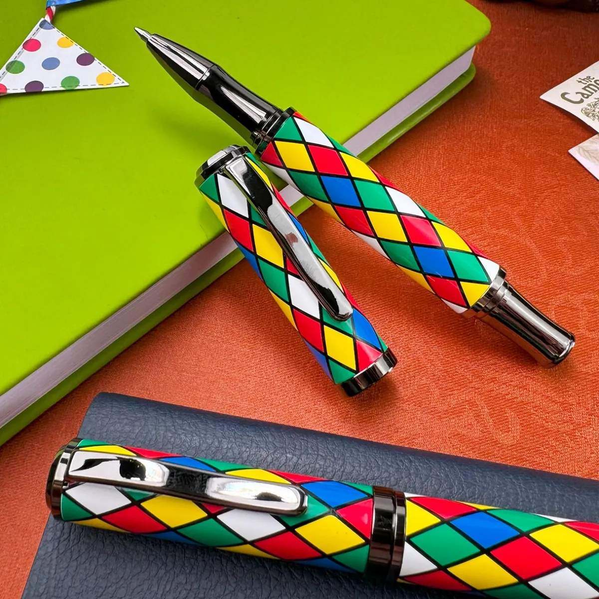 Levenger Ballpoint Pens|Rollerball Pens*Monteverde Regatta Harlequin Pen