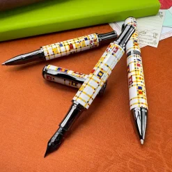 Levenger Ballpoint Pens|Rollerball Pens*Monteverde Regatta Mondrian Broadway Boogie Woogie Pen