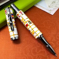 Levenger Ballpoint Pens|Rollerball Pens*Monteverde Regatta Mondrian Broadway Boogie Woogie Pen