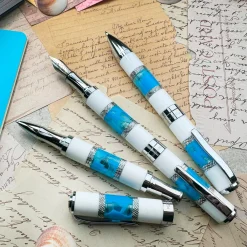 Levenger Ballpoint Pens|Rollerball Pens*Monteverde Regatta Sport Santorini Pen