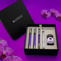 Levenger Fountain Pens|Monteverde*Monteverde Ritma Orchid Special Edition 2025 Set
