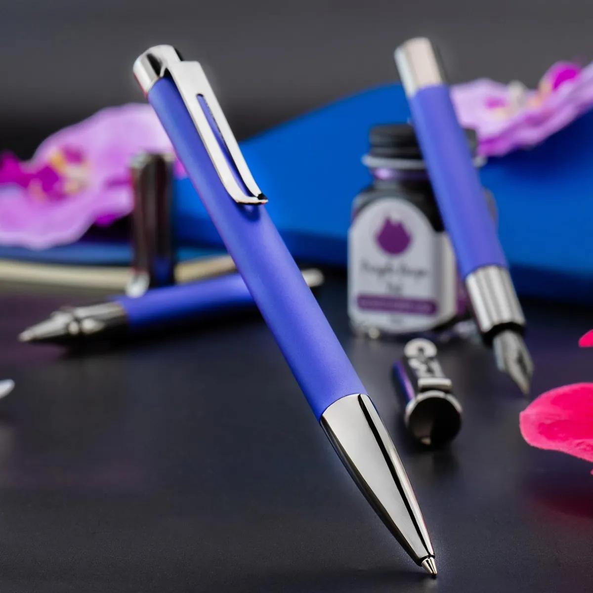 Levenger Fountain Pens|Monteverde*Monteverde Ritma Orchid Special Edition 2025 Set