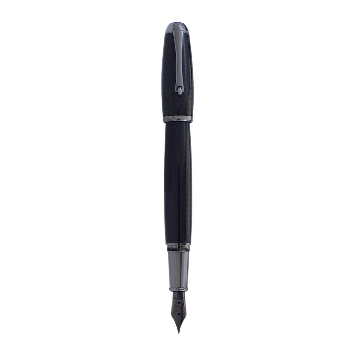 Levenger Fountain Pens|Monteverde*Monteverde Super Mega Carbon Fiber Fountain Pen