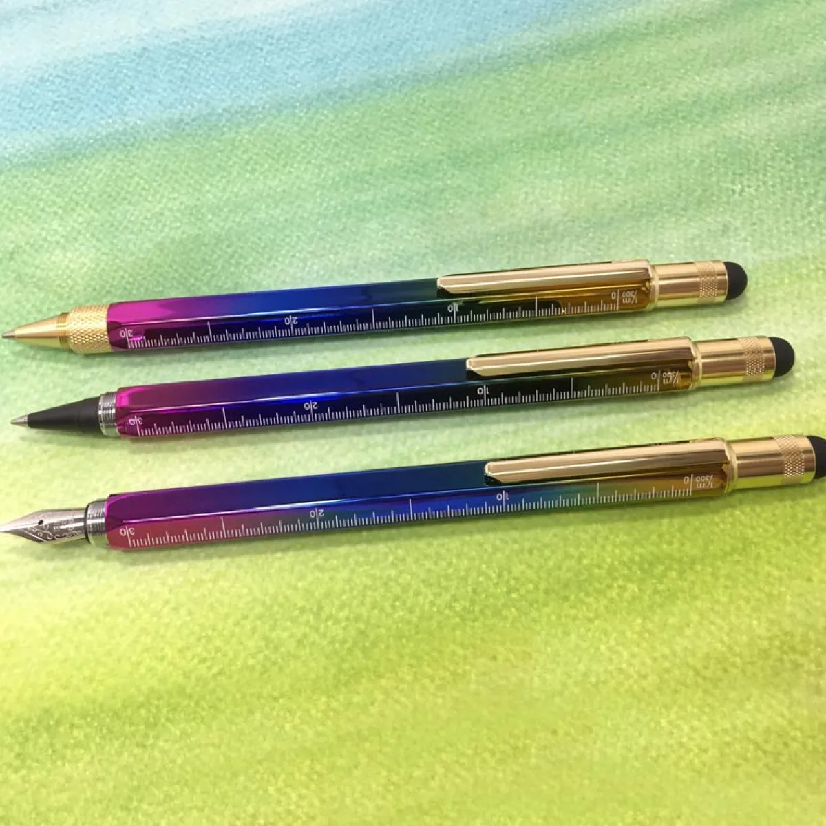 Levenger Rollerball Pens|Stylus Pens*Monteverde USA Rainbow Tool Ink-Ball Pen
