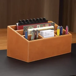 Levenger Pen Cases & Stands|Pen Cases & Stands*Morgan Leather Desk Unifier