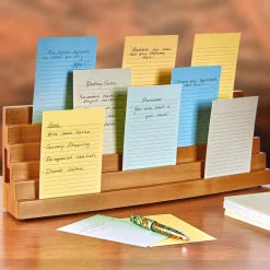 Levenger Premium Index Cards*Multicolored 4 x 6 Ruled Index Cards (set of 100)