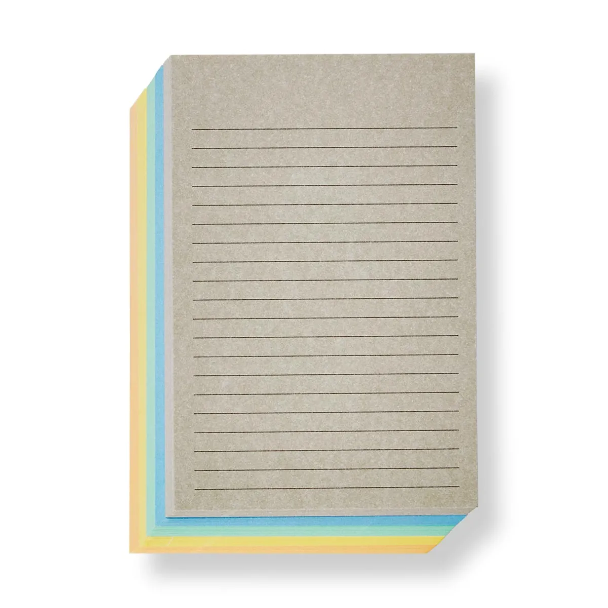Levenger Premium Index Cards*Multicolored 4 x 6 Ruled Index Cards (set of 100)