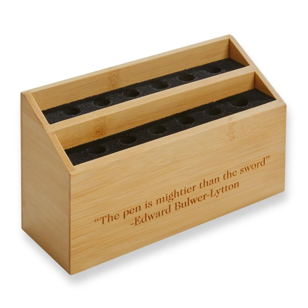 Levenger Pen Cases & Stands|Pen Cases & Stands*Nantucket Bamboo Pen Block